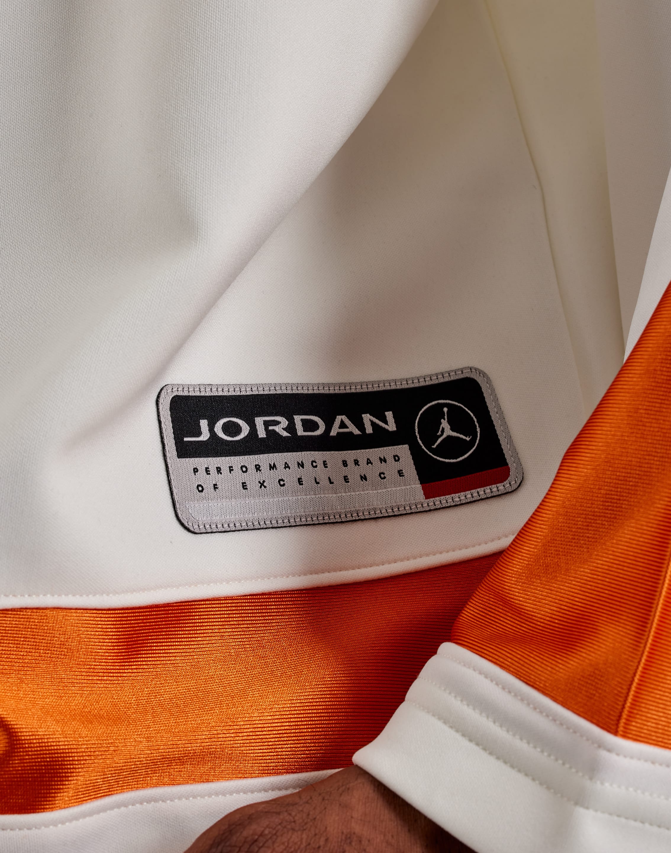Men's Jordan Brooklyn University Hockey Jersey - Sail/Starfish/Black