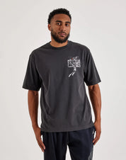 Men's Jordan Brooklyn Oversized Graphic T-Shirt - Off-Noir/Sail