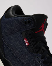 Jordan Air Jordan 3 Retro x Levi's 'Indigo and Gym Red'