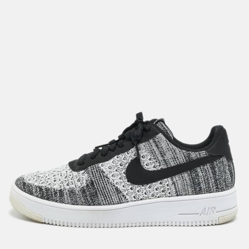 Nike Air Force 1 Flyknit 2 Black Pure Platinum