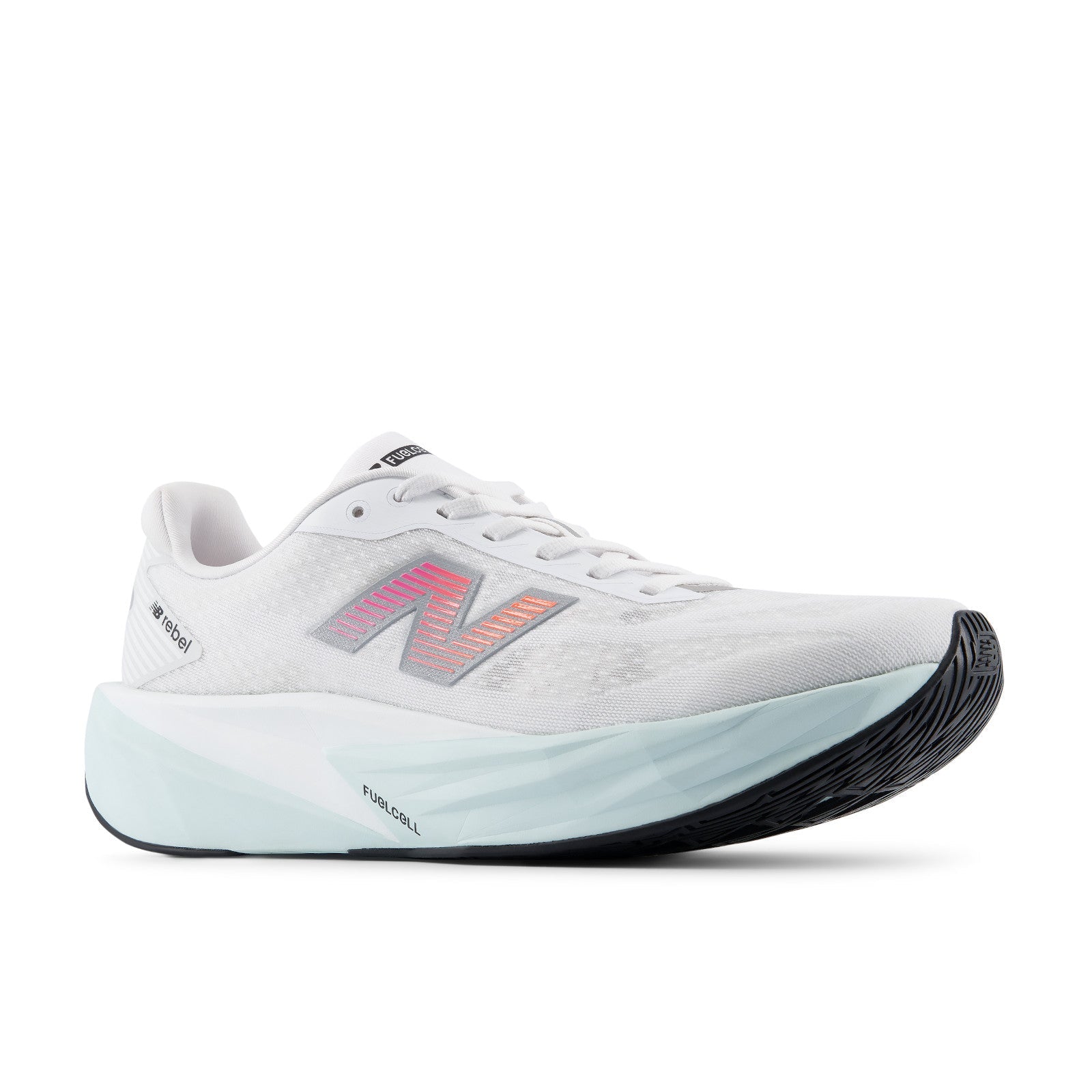 Men's FuelCell Rebel v5 (1WY - White/Pink Heat/Glint Blue)