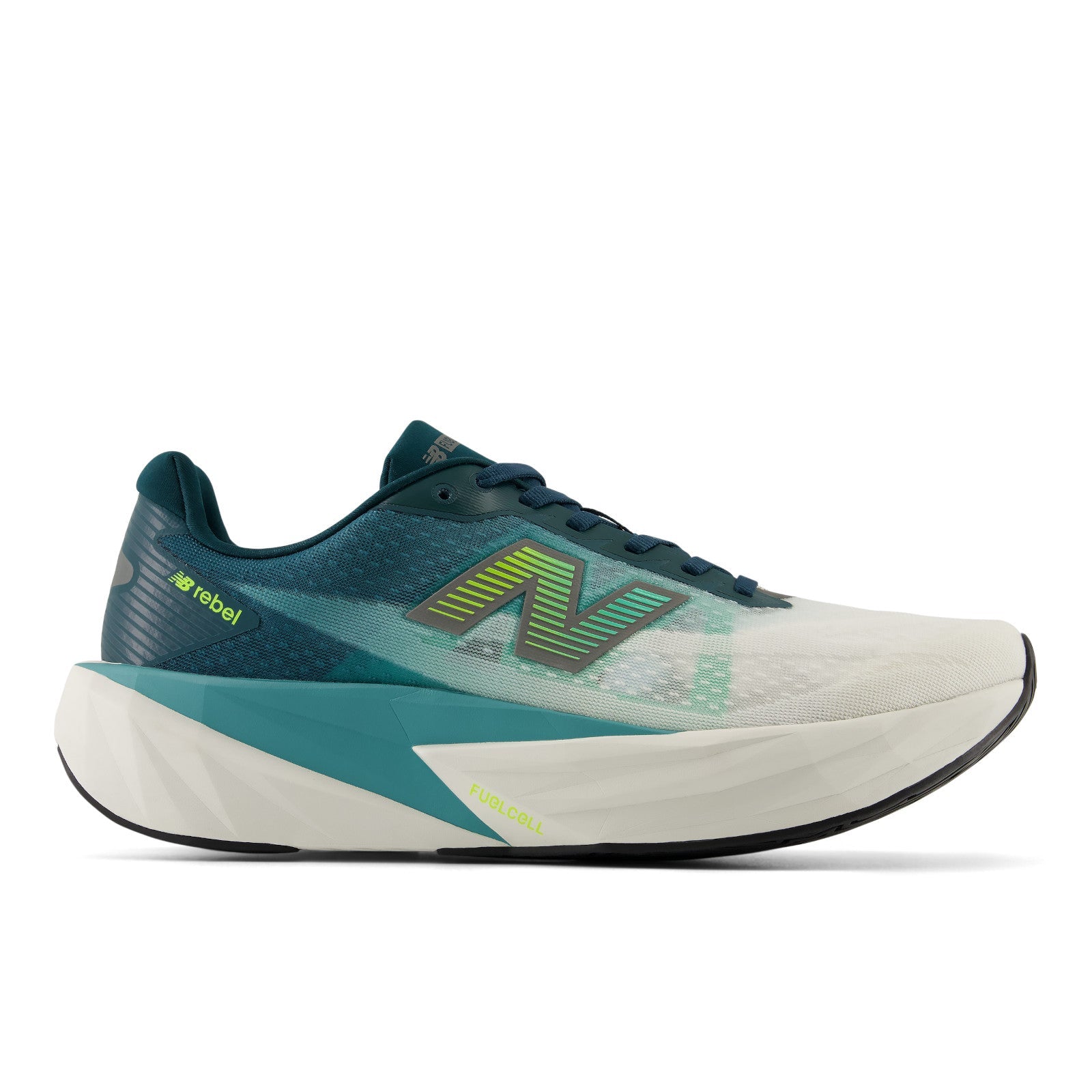 Men's FuelCell Rebel v5 (3HW - Medusa Green/Faded Teal)