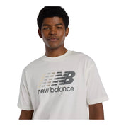 New Balance Racing Tee Men's Shirts & Tops - Gray
