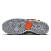 Nike SB Muni Fast Pass Dunk Low Pro Shoes - Safety Orange/Wolf Grey/Baroque Brown