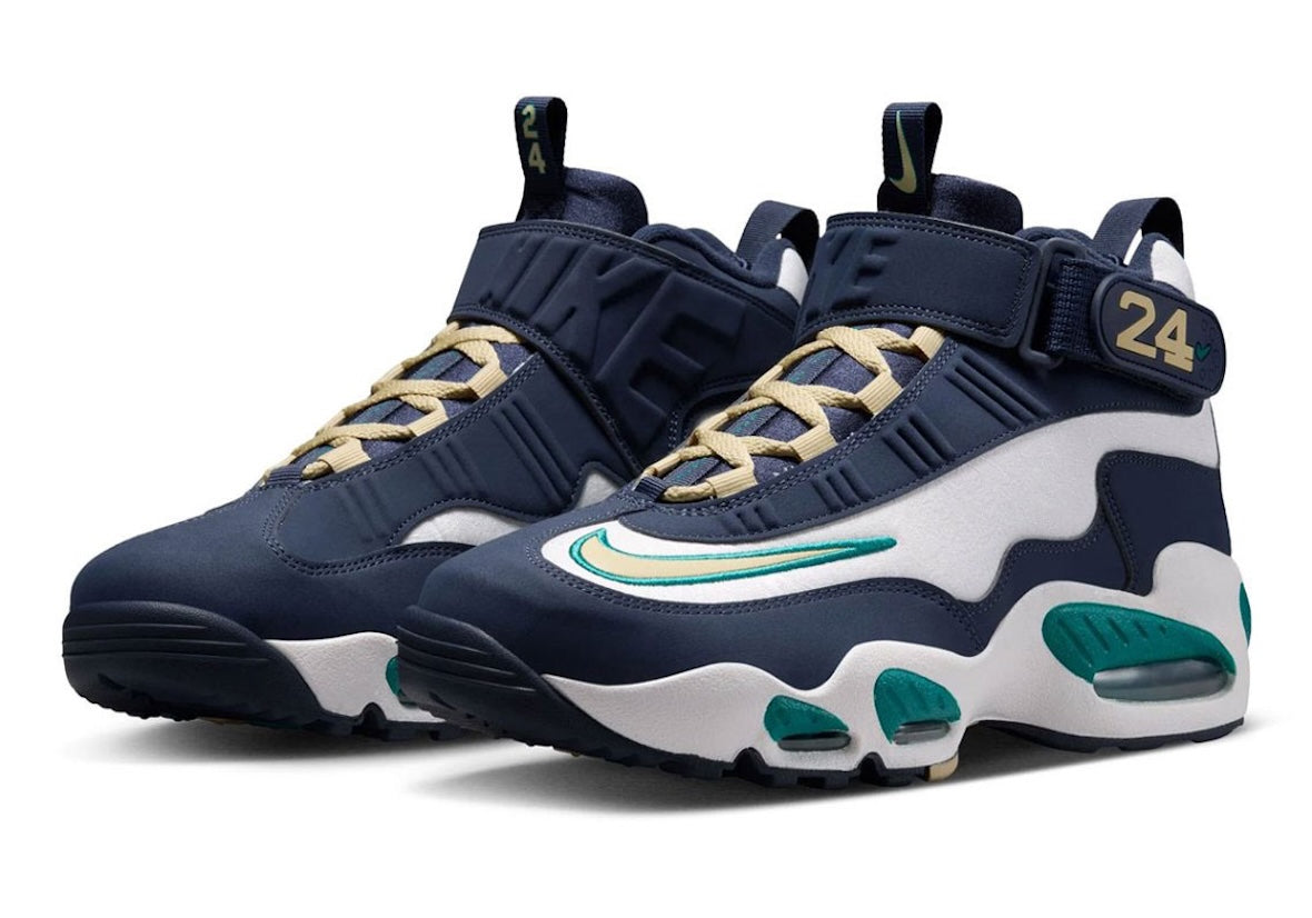 Men's Nike Air Griffey Max 1 HBCU Swingman Classic Midnight Navy/Team Gold-Freshwater IV6299-410