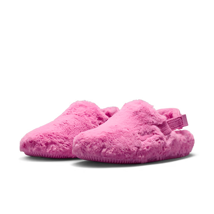 Nike Calm Mule - Fur - Women's Slippers