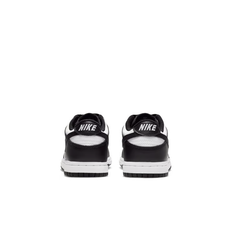 Little Kid's Nike Dunk Low Panda White/White/Black CW1588-100