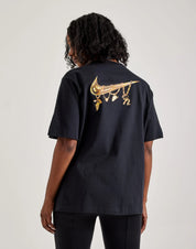 Women's Nike Sportswear Loose Graphic T-Shirt Black HF0777-010
