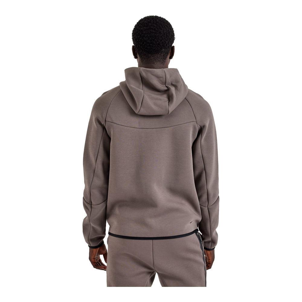 Men's Nike Tech Fleece Windrunner Full-Zip Hoodie - Cave Stone/Black