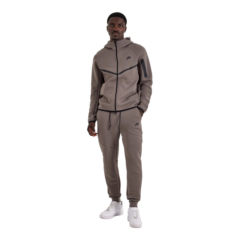 Men's Nike Tech Fleece Joggers - Cave Stone/Black