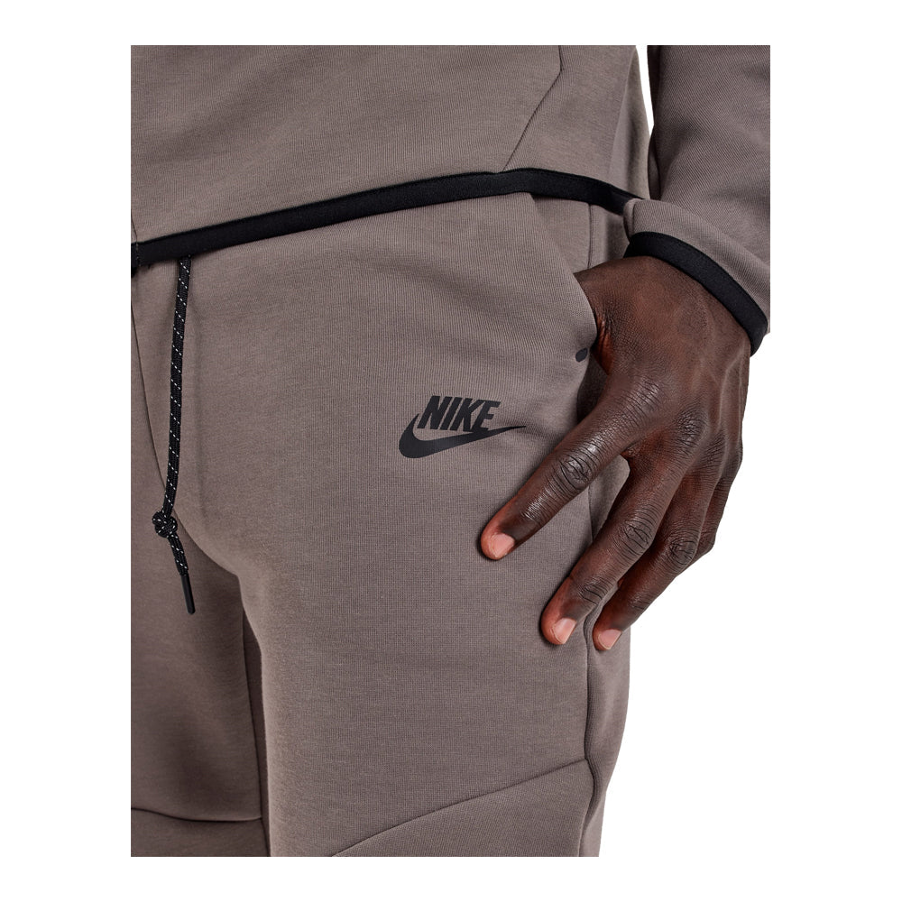 Men's Nike Tech Fleece Joggers - Cave Stone/Black