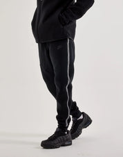 Men's Nike Tech Fleece Joggers with Reflective Accents - Black/Black