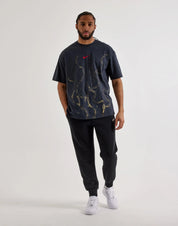 Men's Nike Sportswear Stranger Things Max90 T-Shirt - Off Noir/University Red