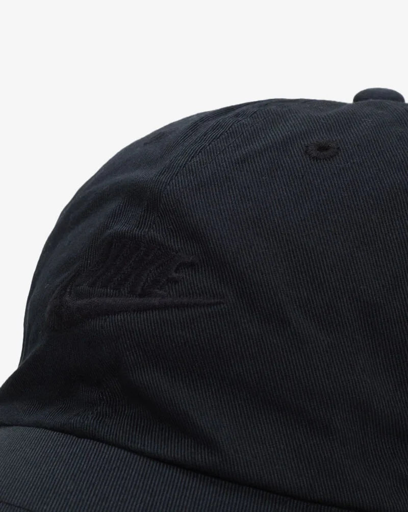 Unisex Nike Club Unstructured Futura Wash Cap - Black