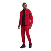 Men's Nike Tech Fleece Joggers - Gym Red/Black