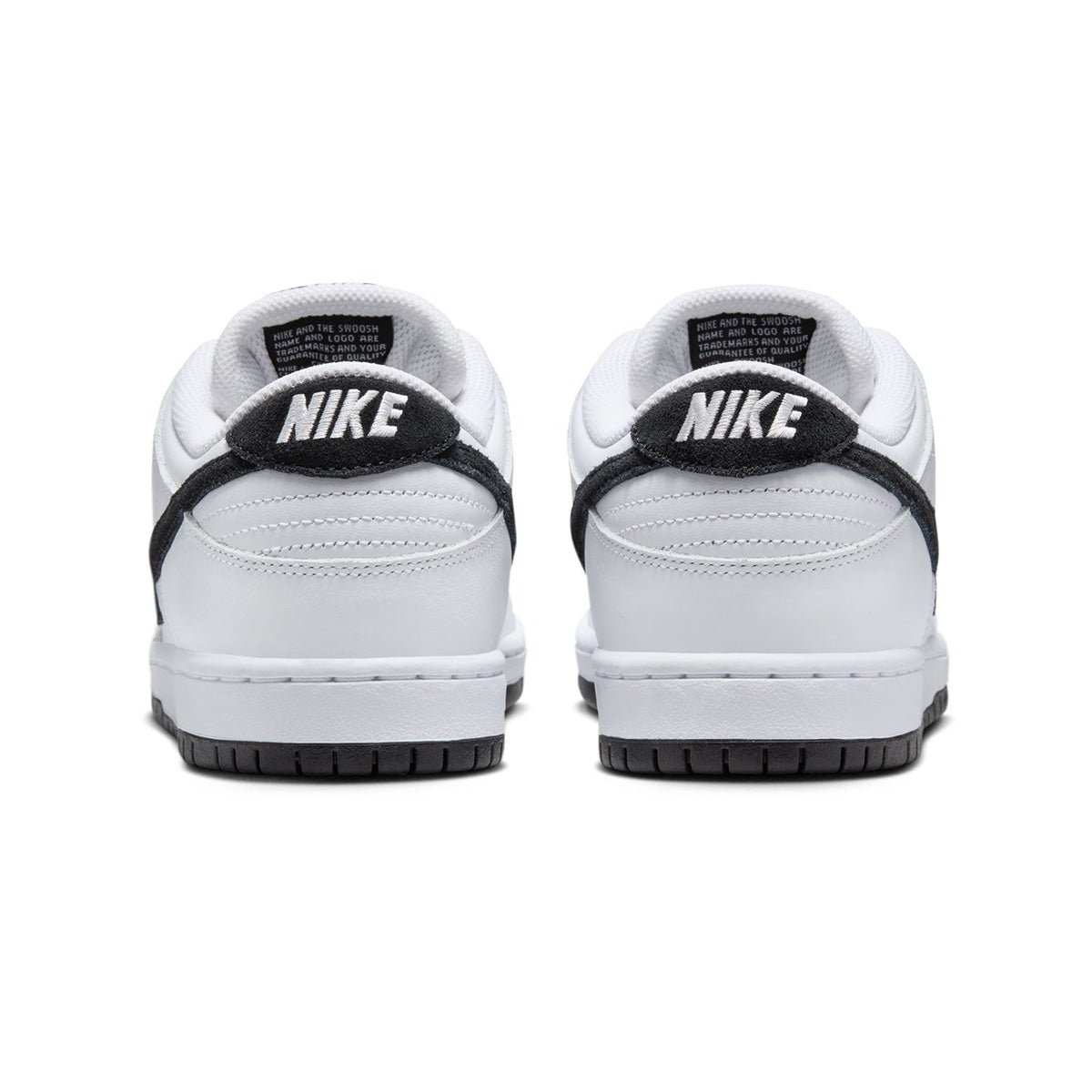 Nike SB Dunk Low Pro Shoes - White/Black/White/Black