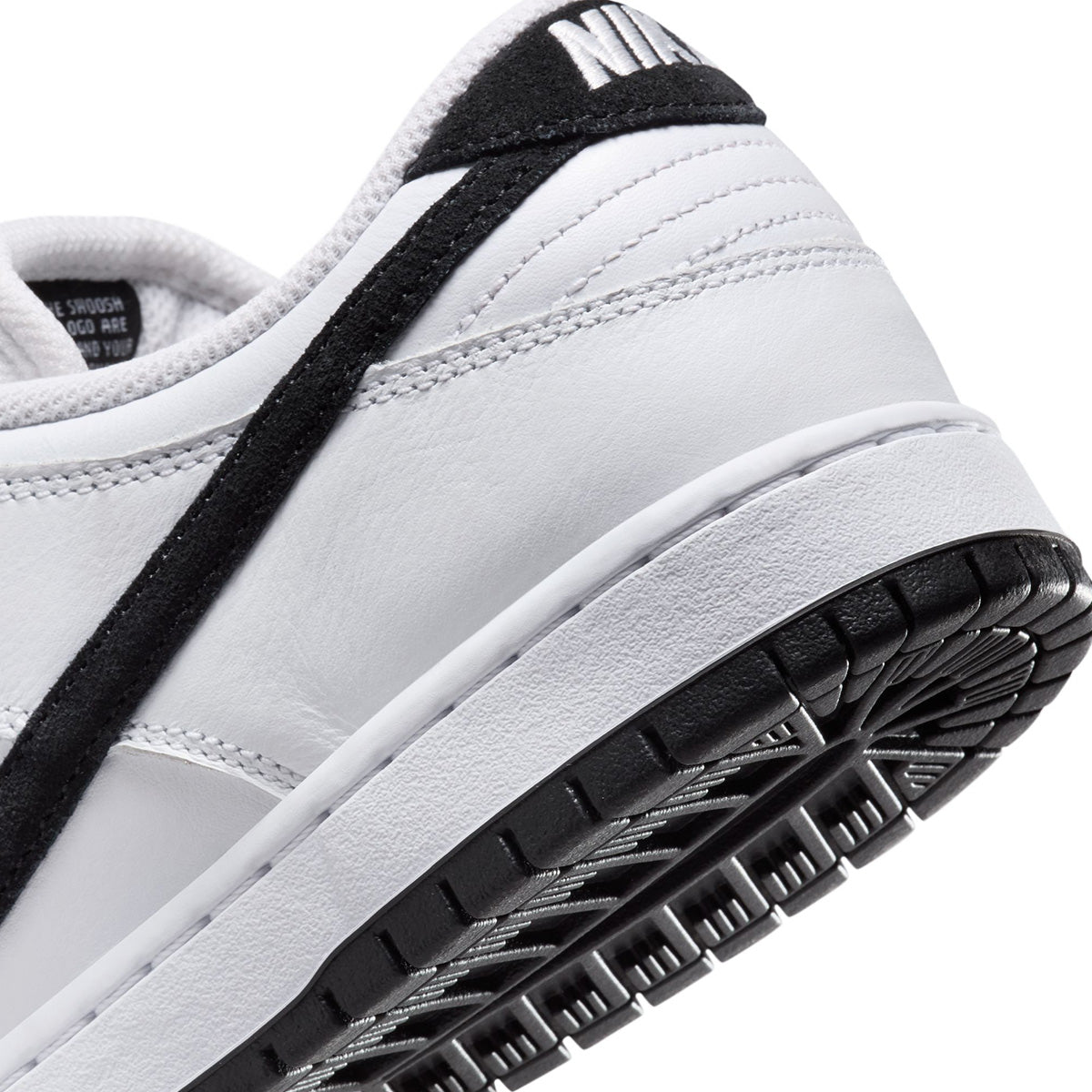 Nike SB Dunk Low Pro Shoes - White/Black/White/Black