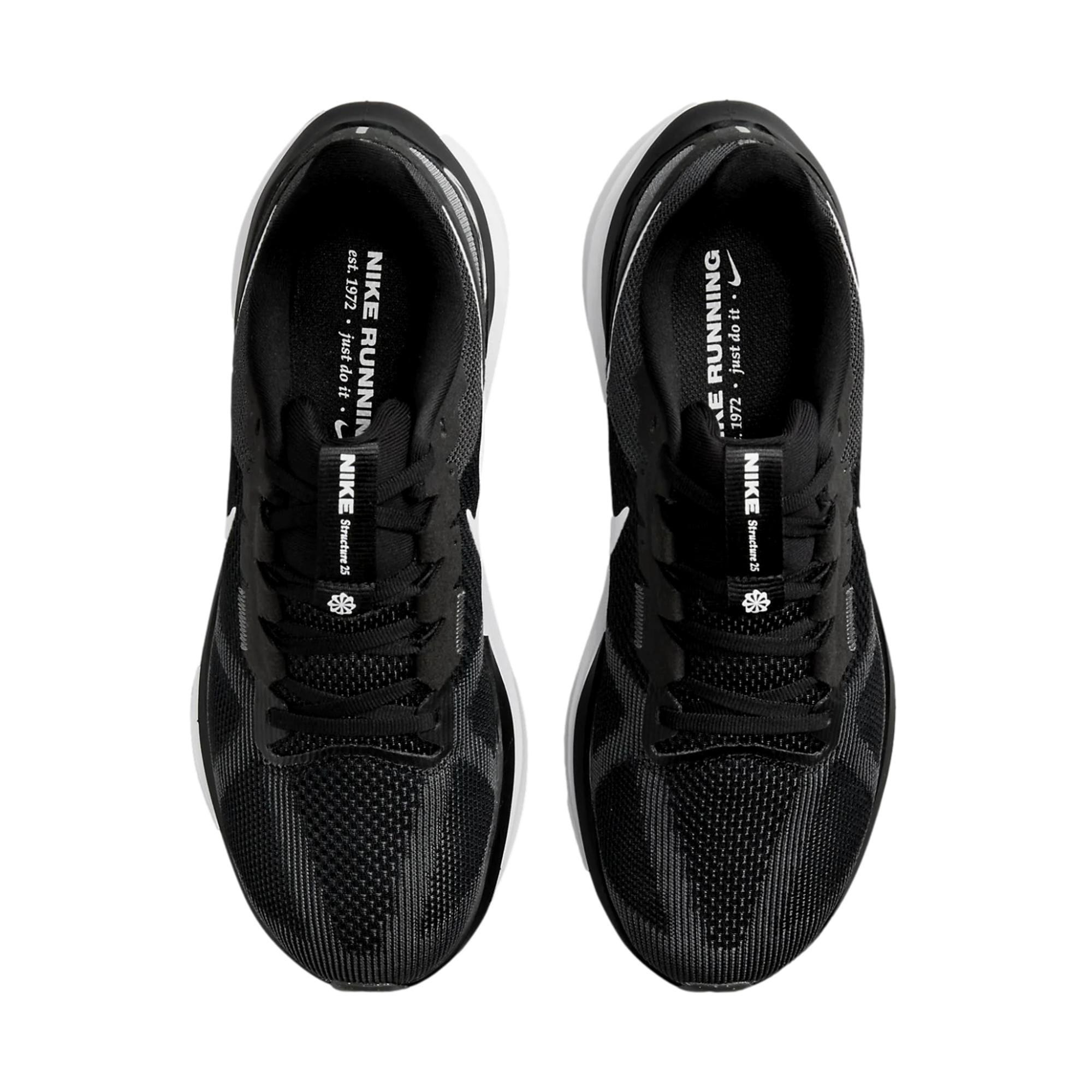 Nike Air Zoom Structure 25 Black/White-Iron Grey  DJ7883-002 Men's