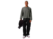 Men's Air Jordan Wings Long Sleeve T-Shirt - River Rock