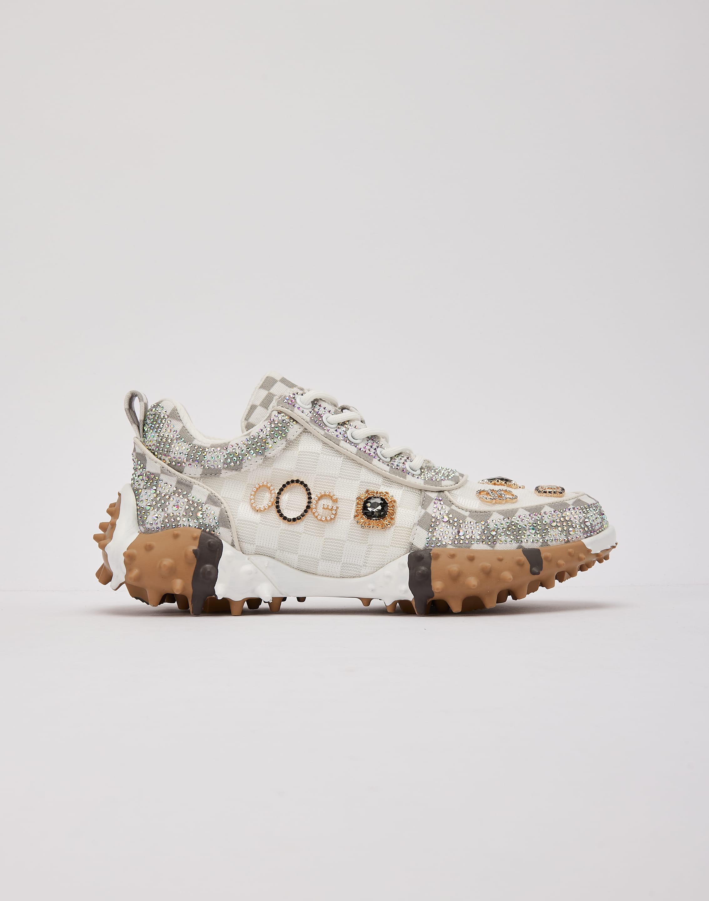 OOG Checkered Rhinestone Runner