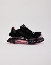 OOG Pony Hair Platform Sneaker