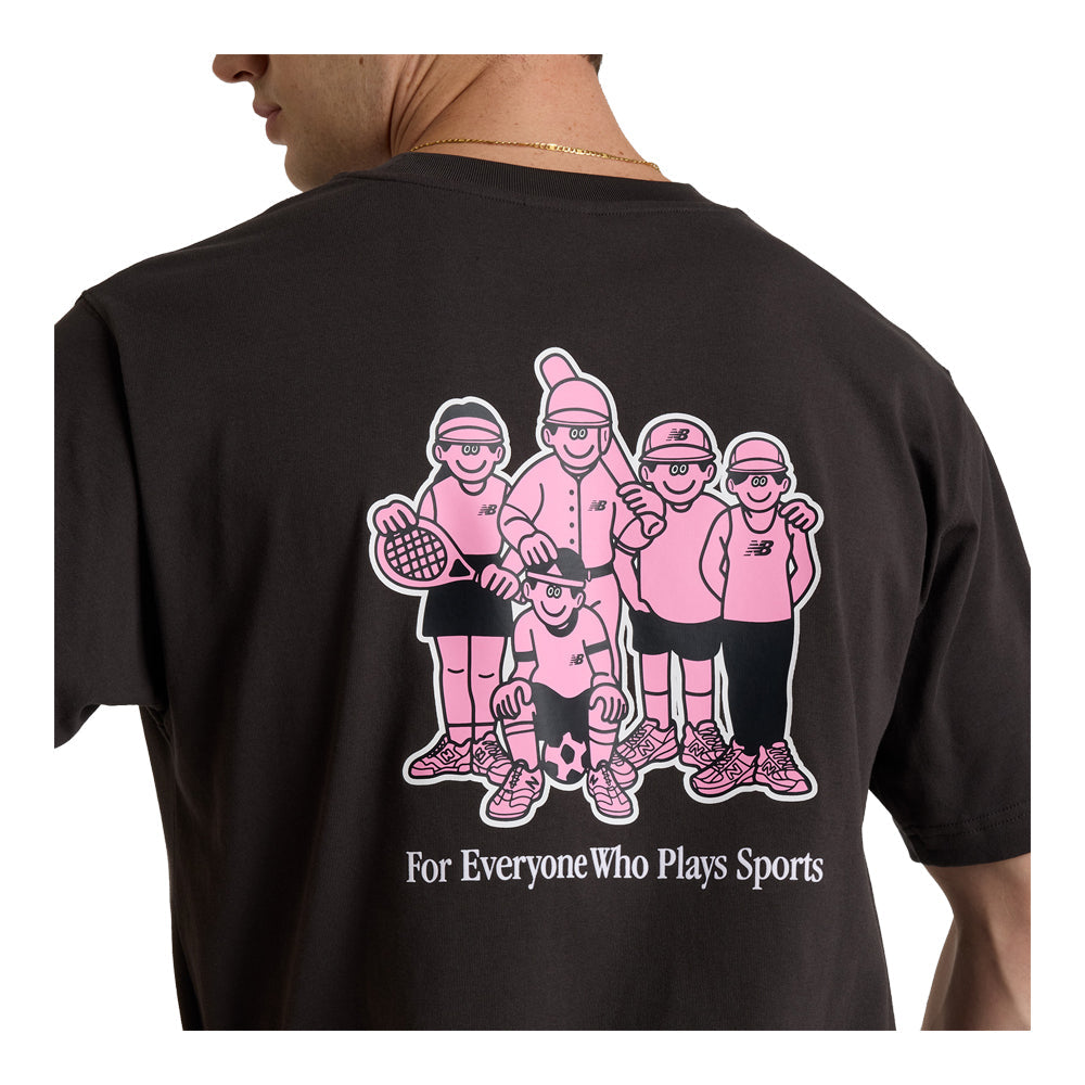 NEW BALNCE MEN X FACE OKA SPORT T SHIRT