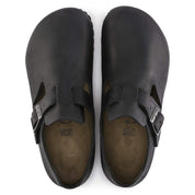 Birkenstock London BS Black Oiled Leather  166541 Men's Size 8