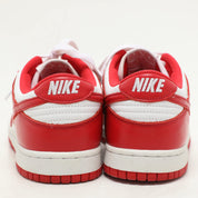 Nike University Red/white Leather Sp St. John's Dunk Low Sneakers