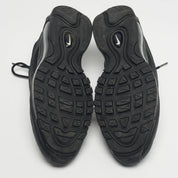 Nike Black Mesh And Leather Air Max 97 Triple Black Sneakers
