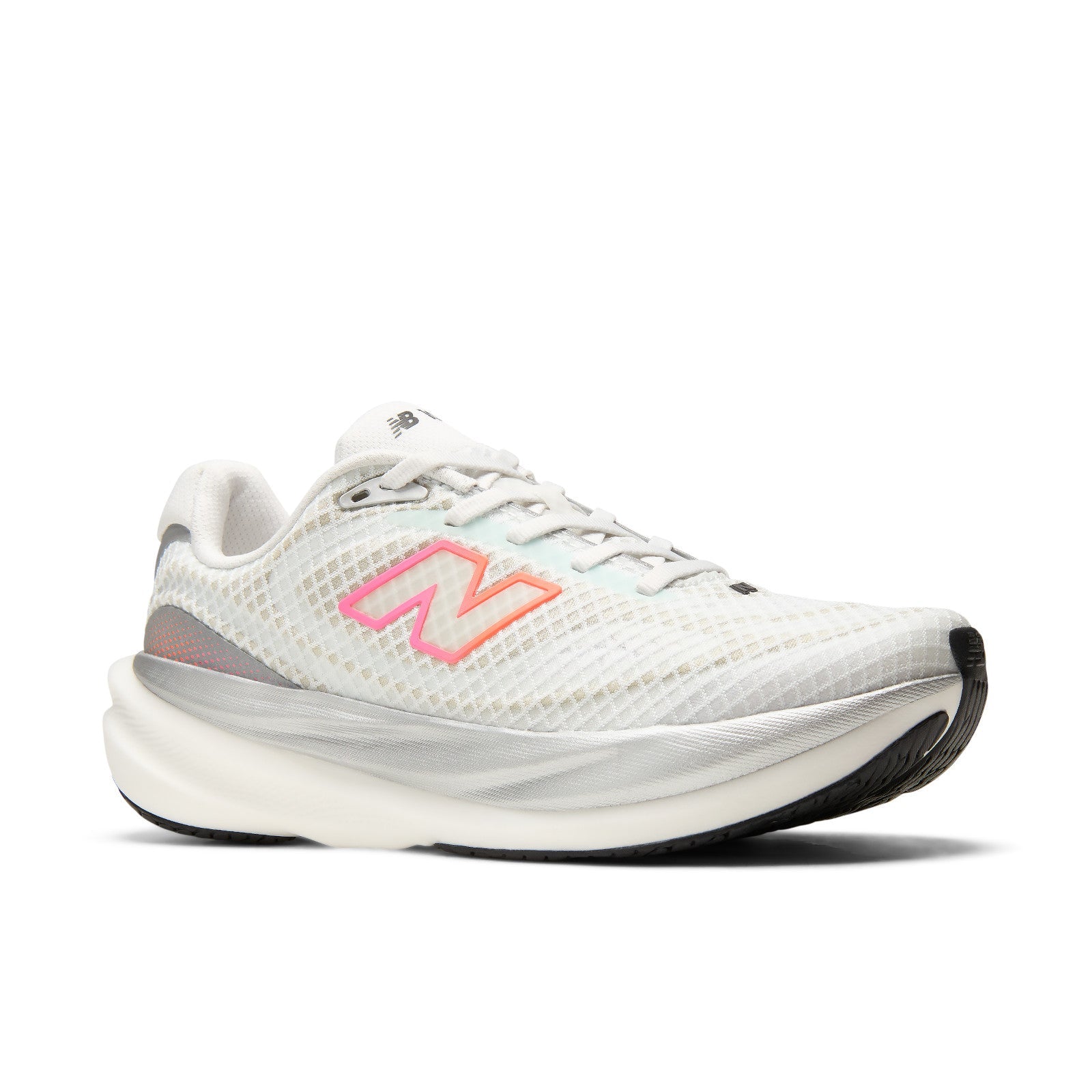 Women's 1080 v15 (9PJ - NB 103 White/Pink Heat/Tangerine Heat)