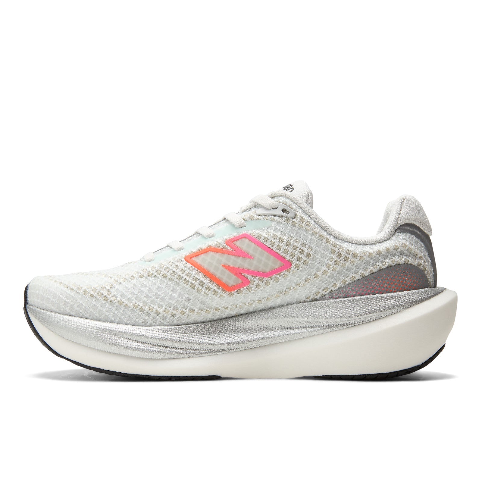 Women's 1080 v15 (9PJ - NB 103 White/Pink Heat/Tangerine Heat)