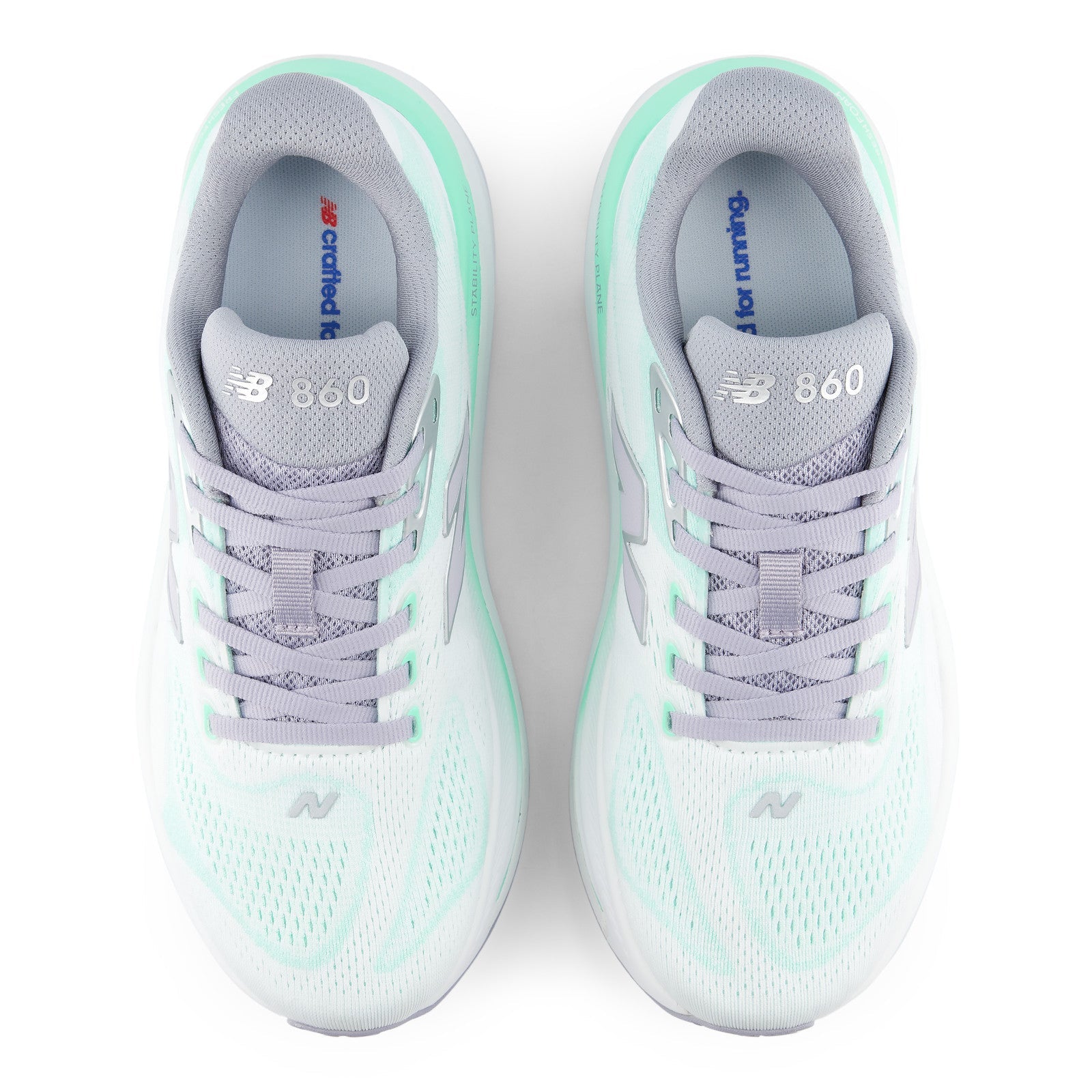 Women's Fresh Foam X 860 v15 (6M1 - Bright Mint/White)