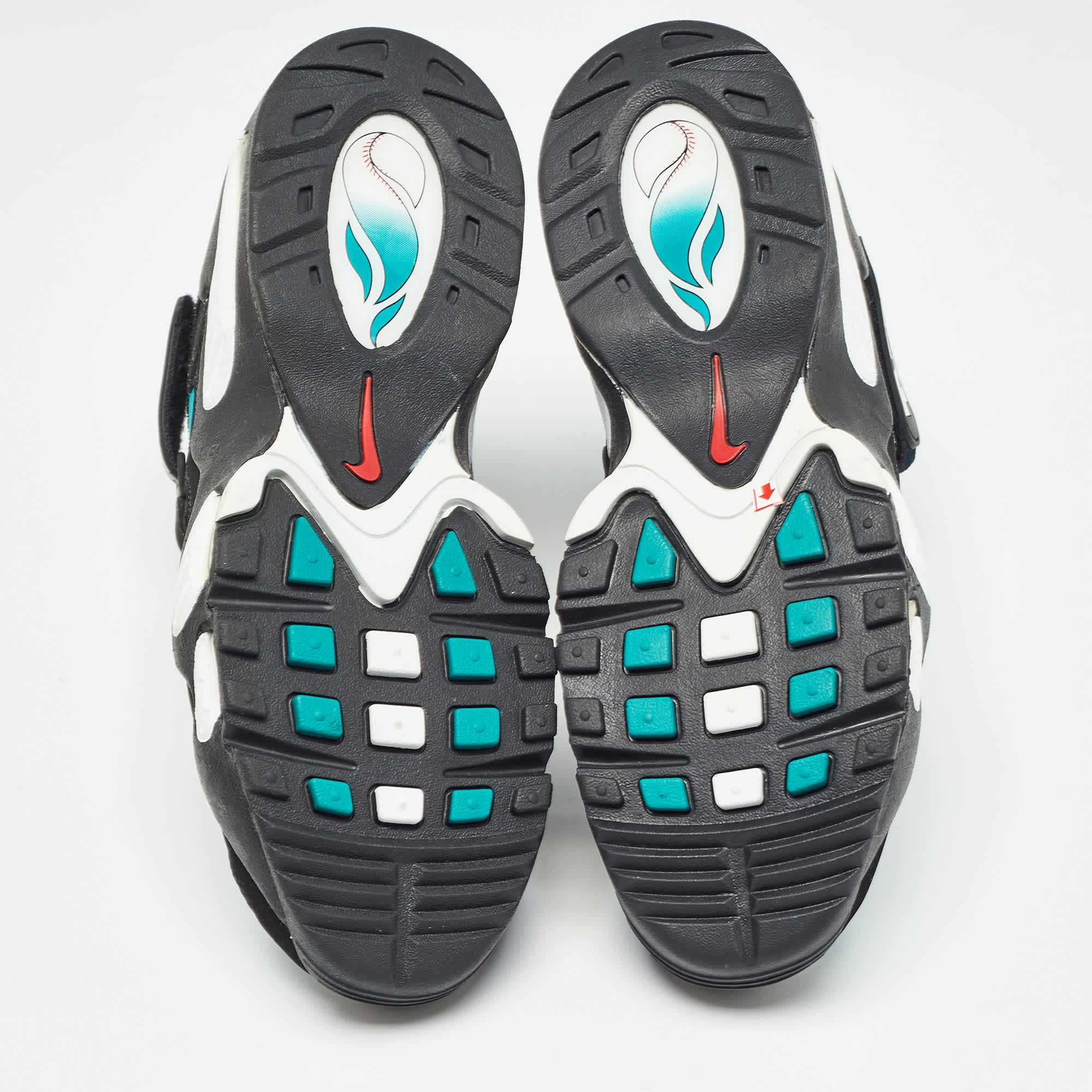 Nike Air Black/green Nubuck Griffey Max 1 Sneakers