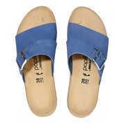 Birkenstock Almina Platform Sandal Elemental Blue  1026931 Women's