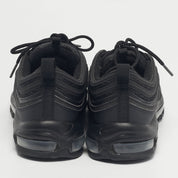 Nike Black Mesh And Leather Air Max 97 Triple Black Sneakers