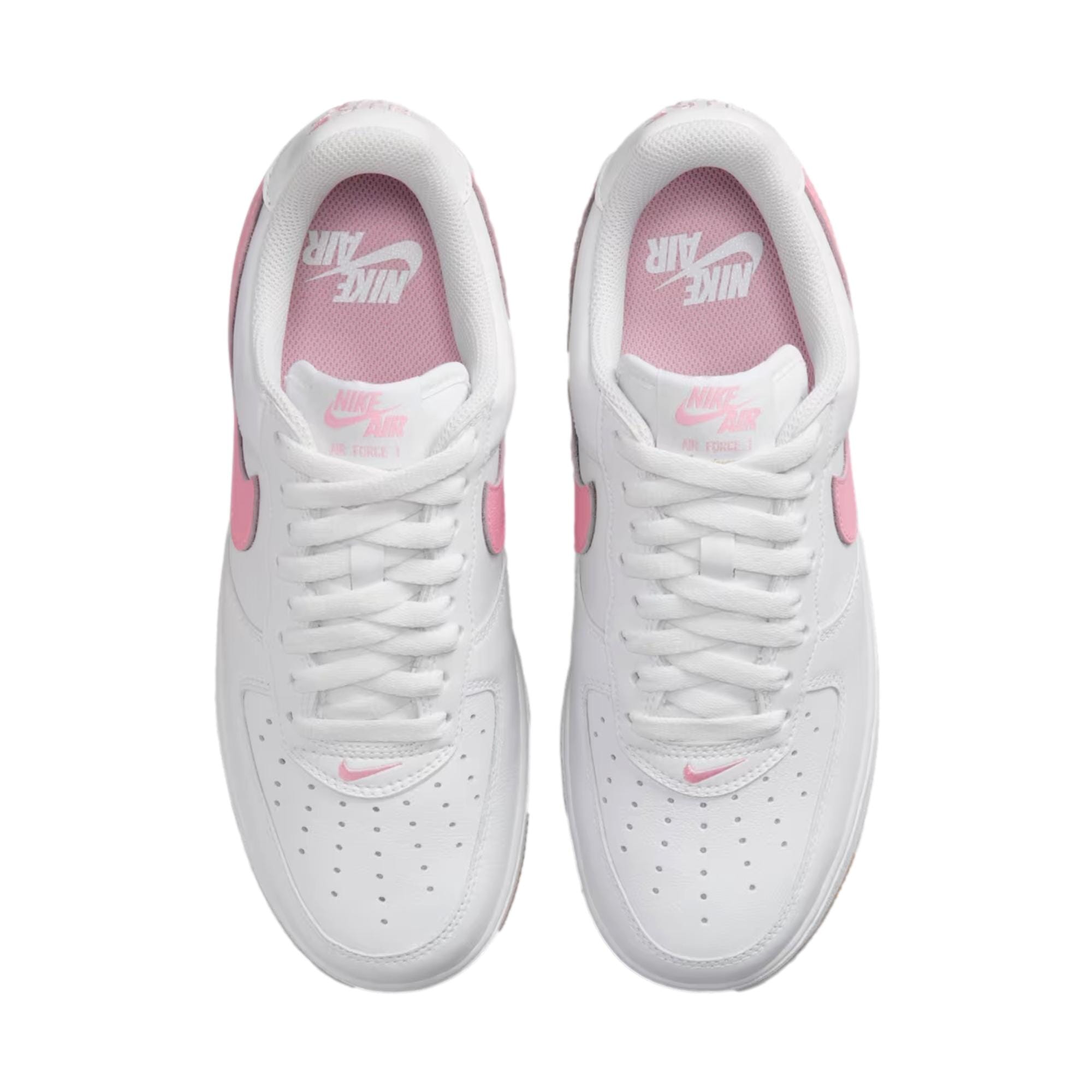 Nike Air Force 1 Low Retro White / Pink - Gum Yellow  DM0576-101 Men's